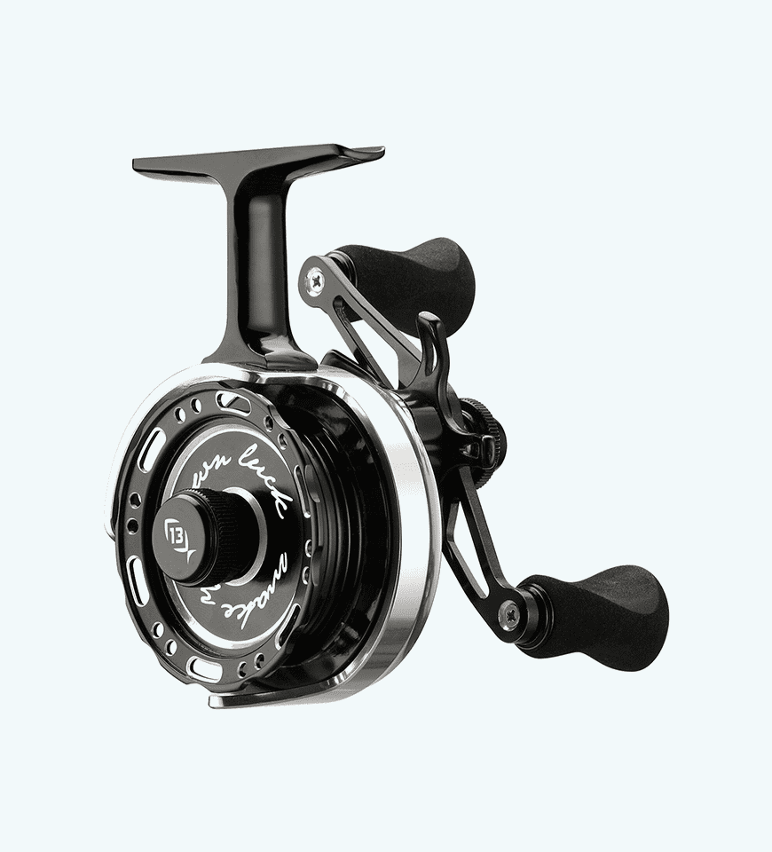 Black Betty Inline Ice Fishing Reel