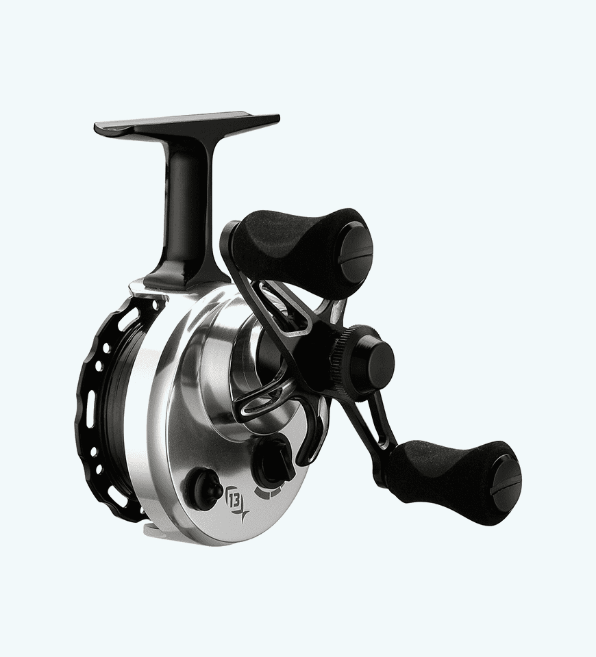 Black Betty Inline Ice Fishing Reel